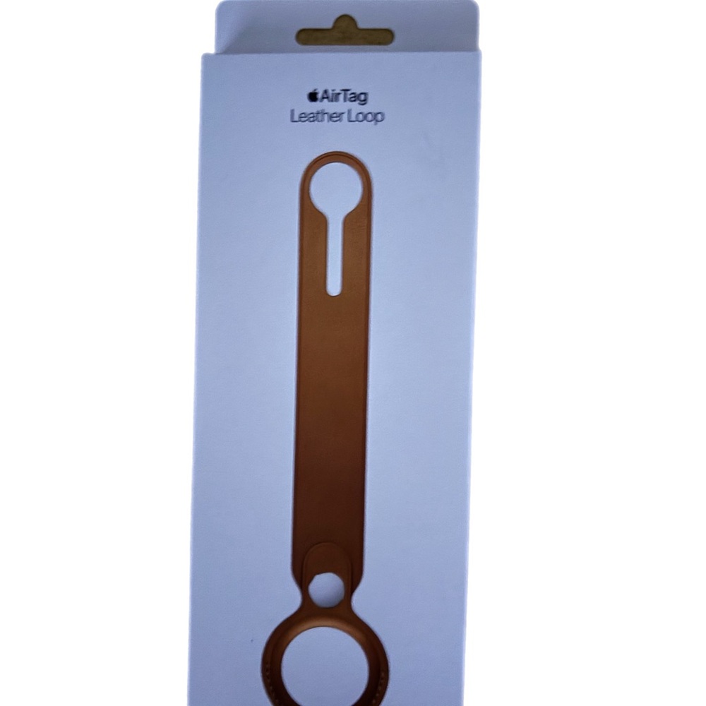 Apple AirTag Leather Loop - Brown